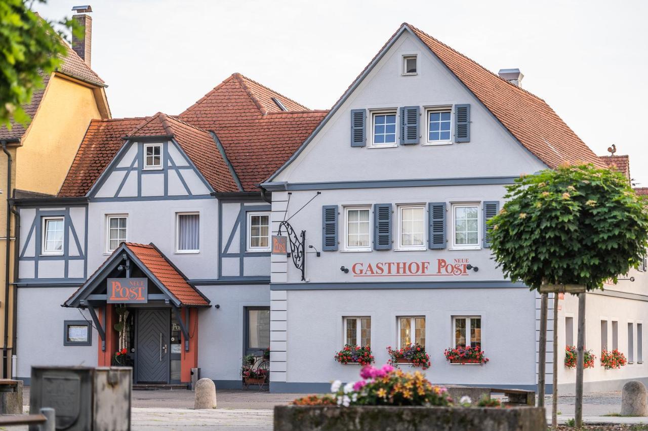 Hotel-Gasthof Neue Post Leutershausen  Exterior photo